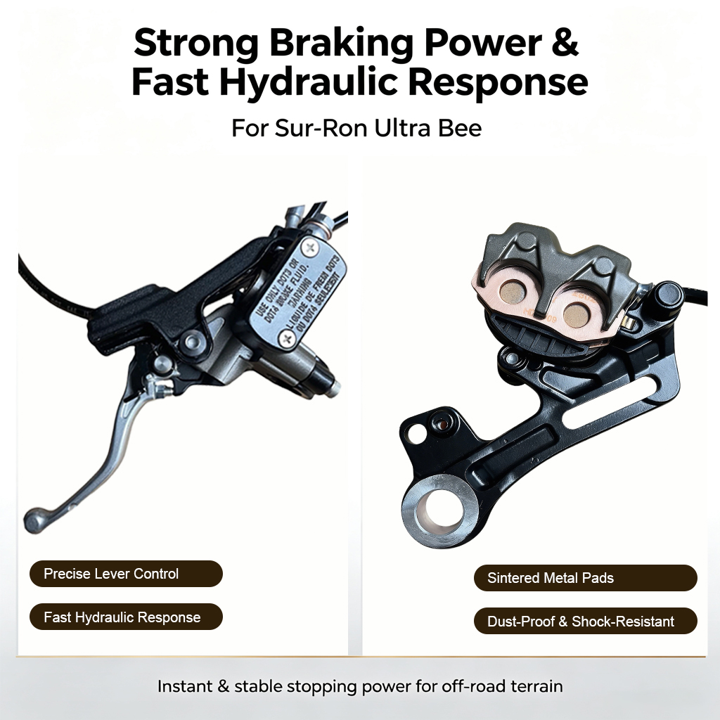 Kompletny zestaw hydraulicznyc – Front Rear Brake Caliper Bracket Kit recenzja i cena